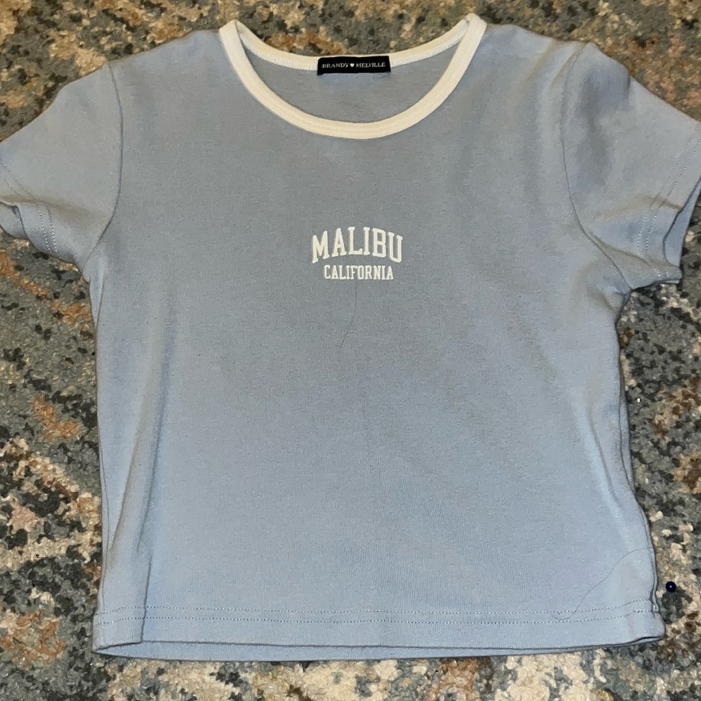 perfect baby blue baby tee from Brandy Melville